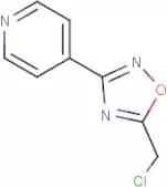 4-[5-(Chloromethyl)-1,2,4-oxadiazol-3-yl]pyridine