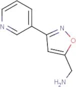 1-(3-Pyridin-3-ylisoxazol-5-yl)methanamine