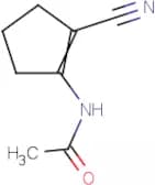 N-(2-Cyano-1-cyclopenten-1-yl)-acetamide