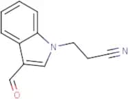 3-(3-Formyl-1H-indol-1-yl)propanenitrile