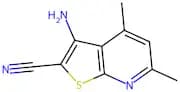 3-Amino-4,6-dimethyl-thieno[2,3-b]pyridine-2-carbonitrile