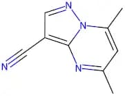 5,7-Dimethylpyrazolo[1,5-a]pyrimidine-3-carbonitrile