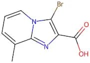 3-Bromo-8-methyl-imidazo[1,2-a]pyridine-2-carboxylic acid