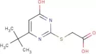 6-tert-Butyl-2-(carboxymethylthio)-4-hydroxypyrimidine