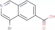 4-Bromoisoquinoline-6-carboxylic acid