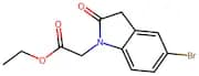 Ethyl 2-(5-bromo-2-oxoindolin-1-yl)acetate