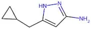 5-(Cyclopropylmethyl)-1H-pyrazol-3-amine