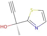 (S)-2-(Thiazol-2-yl)but-3-yn-2-ol