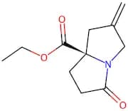 (R)-Ethyl 2-methylene-5-oxohexahydro-1H-pyrrolizine-7a-carboxylate