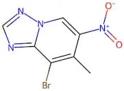 8-Bromo-7-methyl-6-nitro-[1,2,4]triazolo[1,5-a]pyridine