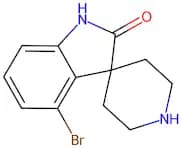 4-Bromospiro[indoline-3,4'-piperidin]-2-one