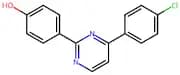 4-(4-(4-Chlorophenyl)pyrimidin-2-yl)phenol