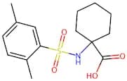 1-((2,5-Dimethylphenyl)sulfonamido)cyclohexane-1-carboxylic acid