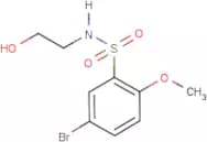 5-Bromo-N-(2-hydroxyethyl)-2-methoxybenzenesulphonamide