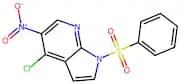 1-(Benzenesulfonyl)-4-chloro-5-nitro-1H-pyrrolo[2,3-b]pyridine