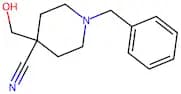 1-Benzyl-4-(hydroxymethyl)piperidine-4-carbonitrile