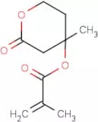 Methacrylic acid 4-methyl-2-oxotetrahydro-2H-pyran-4-yl ester
