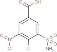 4-Chloro-3-nitro-5-sulfamoylbenzoic acid