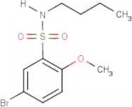 5-Bromo-N-butyl-2-methoxybenzenesulphonamide