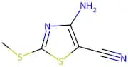 4-Amino-2-(methylthio)thiazole-5-carbonitrile