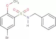 N-Benzyl-N-5-bromo-2-methoxybenzenesulphonamide