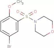 4-Bromo-2-(morpholin-4-ylsulphonyl)anisole