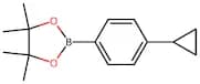 2-(4-Cyclopropylphenyl)-4,4,5,5-tetramethyl-1,3,2-dioxaborolane