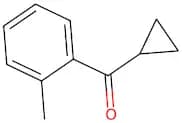 Cyclopropyl 2-methylphenyl ketone