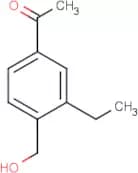 1-(3-Ethyl-4-(hydroxymethyl)phenyl)ethanone