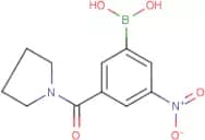 3-Nitro-5-(pyrrolidin-1-ylcarbonyl)benzeneboronic acid