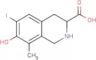 7-Hydroxy-6,8-diiodo-1,2,3,4-tetrahydroisoquinoline-3-carboxylic acid
