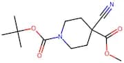 1-tert-Butyl 4-methyl 4-cyanopiperidine-1,4-dicarboxylate