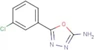 5-(3-Chlorophenyl)-1,3,4-oxadiazol-2-amine