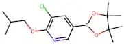 3-Chloro-2-isobutoxy-5-(4,4,5,5-tetramethyl-1,3,2-dioxaborolan-2-yl)pyridine