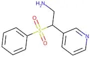 3-[2-Amino-1-(phenylsulphonyl)ethyl]pyridine