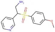 3-{2-Amino-1-[(4-methoxyphenyl)sulphonyl]ethyl}pyridine