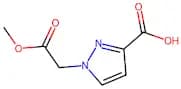 1-(2-Methoxy-2-oxoethyl)-1h-pyrazole-3-carboxylic acid