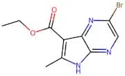Ethyl 2-bromo-6-methyl-5H-pyrrolo[2,3-b]pyrazine-7-carboxylate