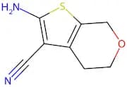 2-Amino-5,7-dihydro-4H-thieno[2,3-c]pyran-3-carbonitrile