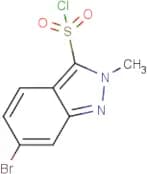 6-Bromo-2-methyl-2h-indazole-3-sulfonyl chloride