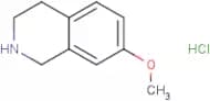 7-Methoxy-1,2,3,4-tetrahydroisoquinoline hydrochloride