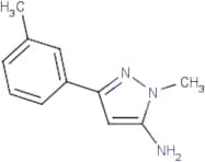 1-Methyl-3-(m-tolyl)-1H-pyrazol-5-amine