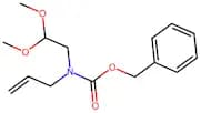 Benzyl N-allyl(2,2-dimethoxyethyl)carbamate