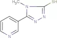 4-Methyl-5-(pyrid-3yl)-4H-1,2,4-triazole-3-thiol