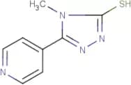 4-Methyl-5-(pyridin-4-yl)-4H-1,2,4-triazole-3-thiol