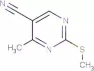 4-Methyl-2-(methylthio)-5-pyrimidinecarbonitrile