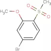 4-Bromo-2-methoxy-1-(methylsulfonyl)benzene