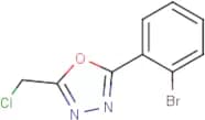 2-(2-Bromophenyl)-5-(chloromethyl)-1,3,4-oxadiazole