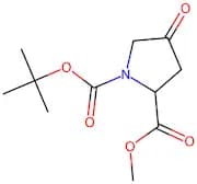 1-(tert-Butyl) 2-methyl 4-oxopyrrolidine-1,2-dicarboxylate