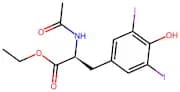 (S)-Ethyl 2-acetamido-3-(4-hydroxy-3,5-diiodophenyl)propanoate